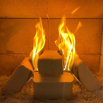 Briquette de bois 100% hêtre - palette 100 packs 750kg